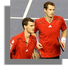 Andy and Jamie Murray