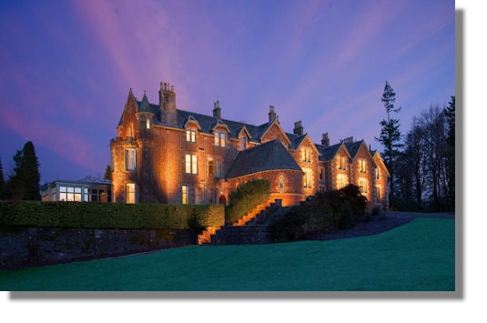Cromlix House at Night