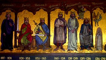Monarchs of Scotland 1107 to 1290