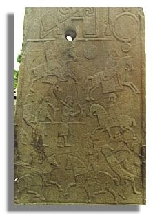 Cross-slab at Aberlemno church