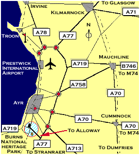Ayrshire Map