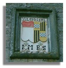 Marriage escutchion dating from 1571