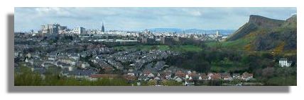 Edinburgh from Craigmillar Castle