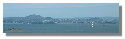 Edinburgh from Aberdour