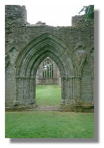 Entrance to Inchmahome Priory