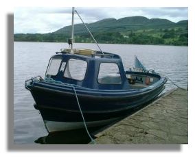 Historic Scotland Launch on Lake of Menteith