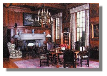 Inside Hill of Tarvit Mansion