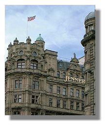 Jenners in Princes Street, Edinburgh