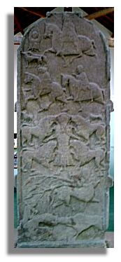 Shaft of a Pictish cross-slab