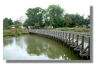 Approach to the Visitor Centre