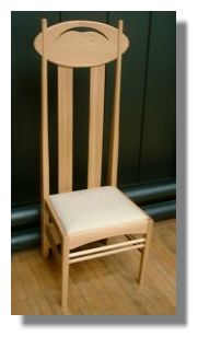 Mackintosh designed chair
