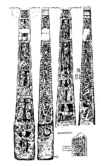 Images on the Ruthwell Cross