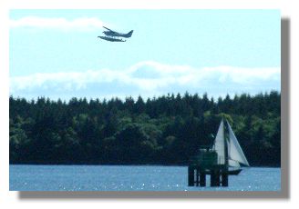 Seaplane Taking Off at Helensburgh