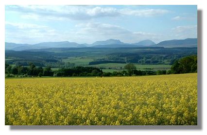 Stirlingshire and the mountains of Perthshire