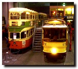 Old Glasgow Tram Cars
