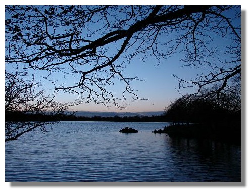 Hogganfield Loch at Dusk