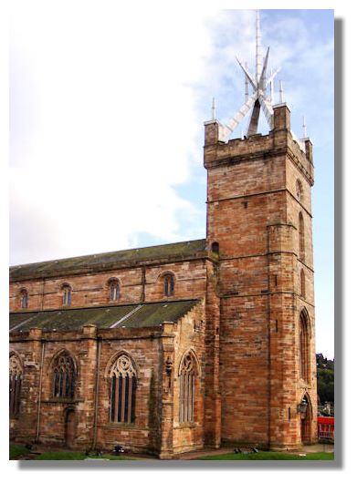 St. Michael's Parish Church in Linlithgow is one of the largest burgh 