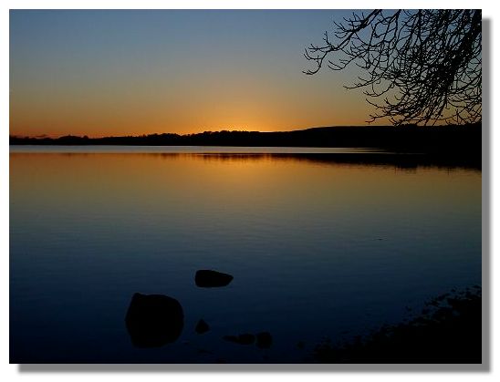 Sunset at Castle Semple Loch